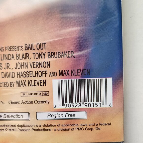 Bail Out DVD David Hasselhoff Linda Blair Action Comedy Region Free - Sealed - Picture 4 of 6